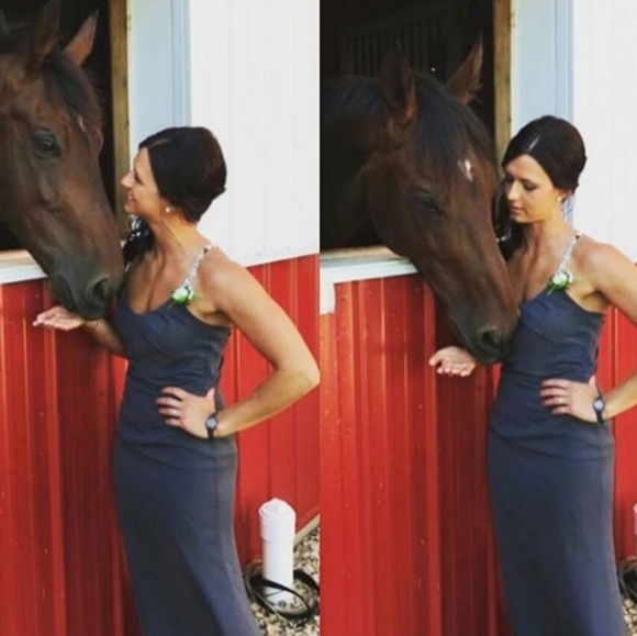 WORN ONCE! David's Bridal Bridesmaid Dress - Picture 1 of 8